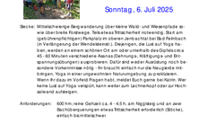 ENTFÄLLT: Wanderung „Yoga am Berg“ Rampoldplatte ENTFÄLLT: Wanderung „Yoga am Berg“ Rampoldplatte